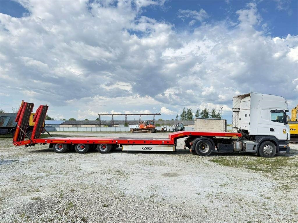 Fliegl SDS 470 T - عربة منخفضة مسطحة نصف مقطورة: صورة 2 Fliegl SDS 470 T - عربة منخفضة مسطحة نصف مقطورة: صورة 2