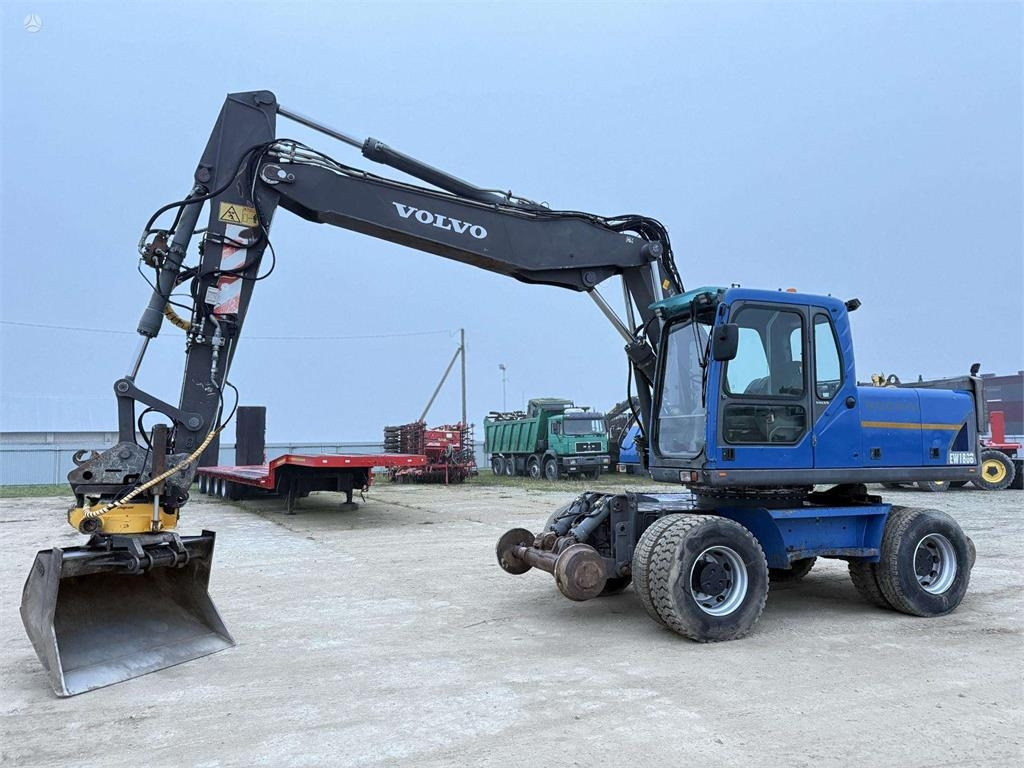 Volvo EW 180 BV ENGCON + RAILWAY - حفارة دولاب: صورة 2 Volvo EW 180 BV ENGCON + RAILWAY - حفارة دولاب: صورة 2