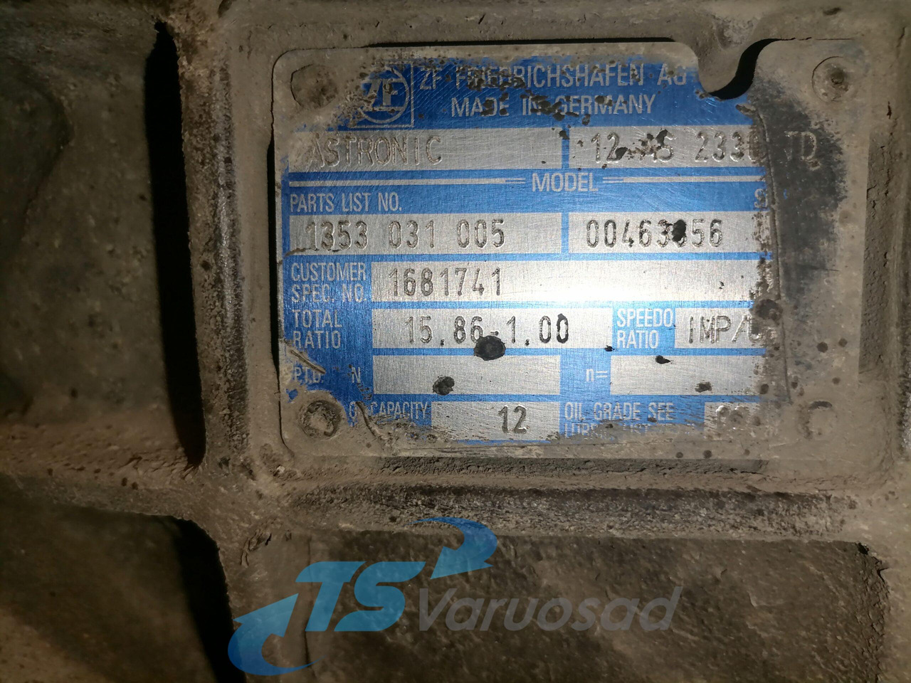 DAF Gearbox 1681741 - علبة التروس و قطع الغيار - شاحنة: صورة 4 DAF Gearbox 1681741 - علبة التروس و قطع الغيار - شاحنة: صورة 4