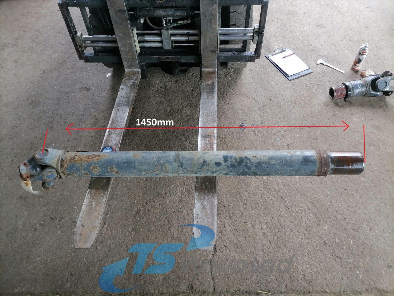 DAF Propeller shaft 12345 - عمود الكردان - شاحنة: صورة 3 DAF Propeller shaft 12345 - عمود الكردان - شاحنة: صورة 3