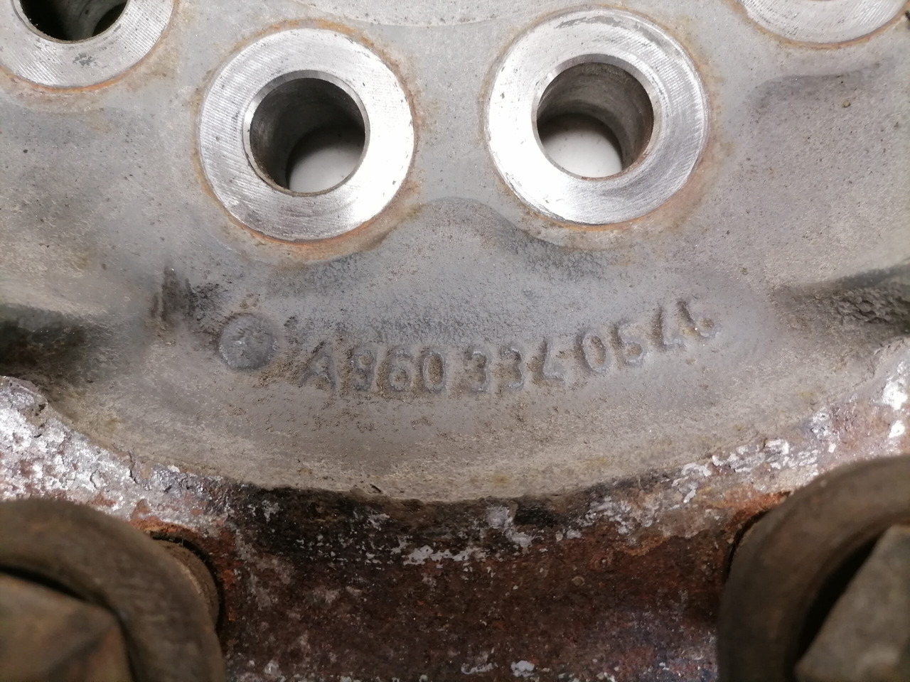 Mercedes-Benz Rattarummu flants, esisild A9603340545 - محور - شاحنة: صورة 4 Mercedes-Benz Rattarummu flants, esisild A9603340545 - محور - شاحنة: صورة 4