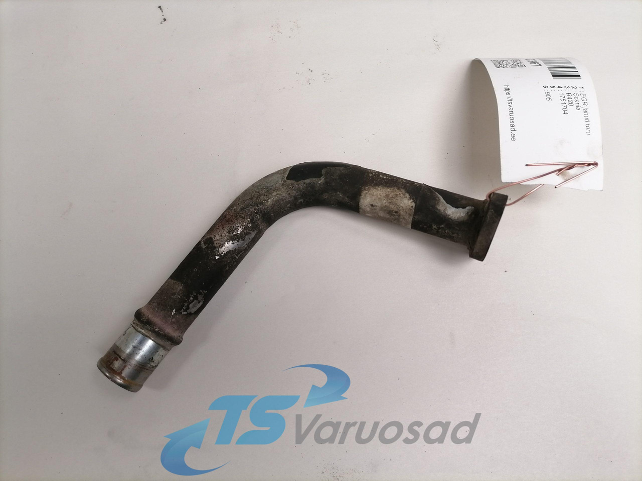 Scania EGR cooler pipe 1751704 - مبرد EGR - شاحنة: صورة 1 Scania EGR cooler pipe 1751704 - مبرد EGR - شاحنة: صورة 1