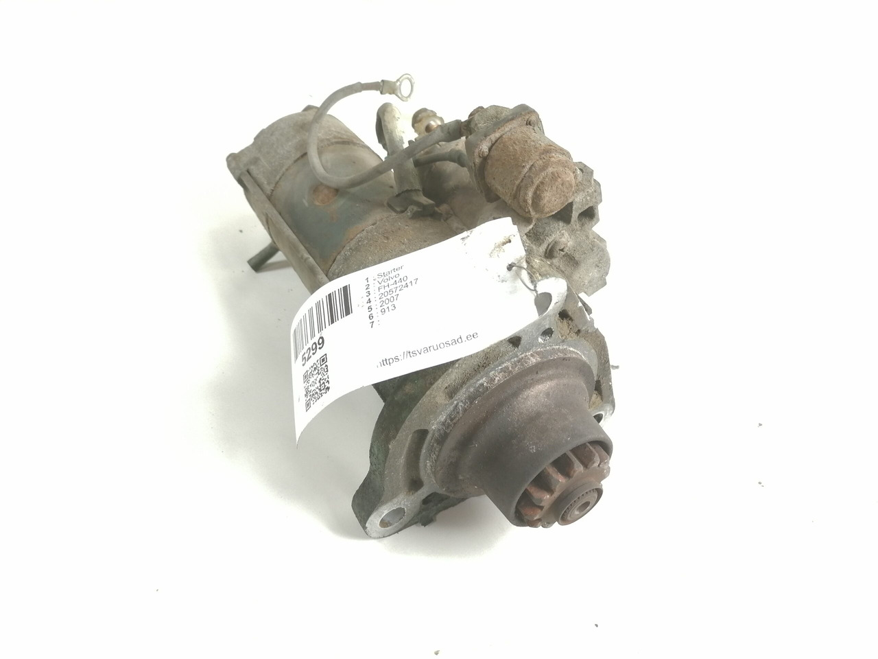 Volvo Starter 20572417 - ستارتر كهرباء - شاحنة: صورة 1 Volvo Starter 20572417 - ستارتر كهرباء - شاحنة: صورة 1