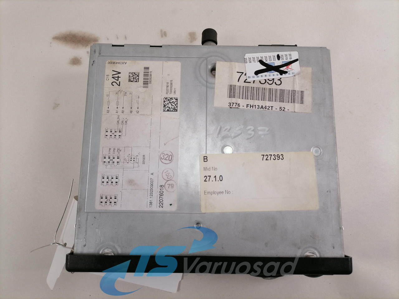 Volvo tachograph 22076018 - تاكوغراف - شاحنة: صورة 4 Volvo tachograph 22076018 - تاكوغراف - شاحنة: صورة 4