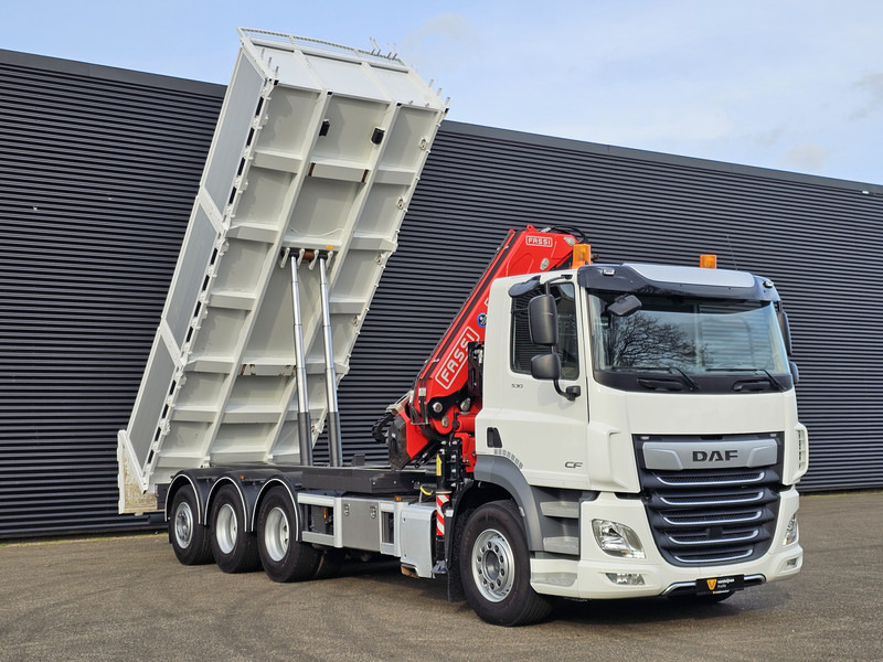 شاحنة كرين DAF CF 530 8x4-4 / FASSI 27.5 t/m CRANE + TIPPER: صورة 10 شاحنة كرين DAF CF 530 8x4-4 / FASSI 27.5 t/m CRANE + TIPPER: صورة 10