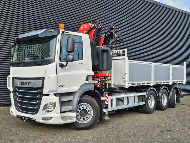 شاحنة كرين DAF CF 530 8x4-4 / FASSI 27.5 t/m CRANE + TIPPER: صورة 11 شاحنة كرين DAF CF 530 8x4-4 / FASSI 27.5 t/m CRANE + TIPPER: صورة 11