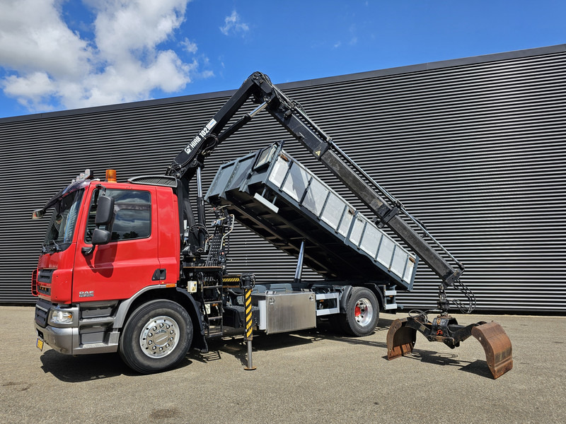 DAF CF 75.250 / HIAB CRANE + TIPPER - شاحنة قلاب, شاحنة كرين: صورة 2 DAF CF 75.250 / HIAB CRANE + TIPPER - شاحنة قلاب, شاحنة كرين: صورة 2