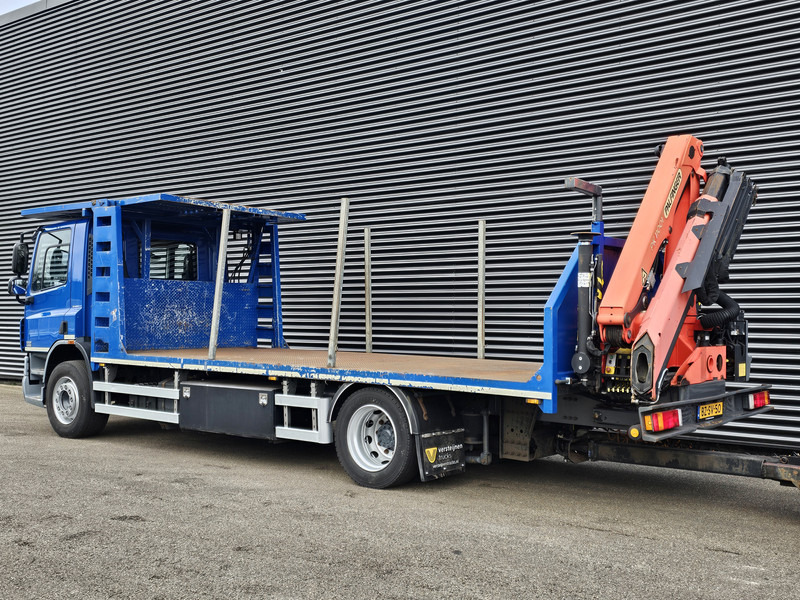 شاحنات مسطحة, شاحنة كرين DAF CF 75.310 / PALFINGER CRANE + TRAILER: صورة 6