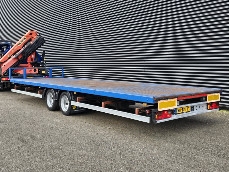 شاحنات مسطحة, شاحنة كرين DAF CF 75.310 / PALFINGER CRANE + TRAILER: صورة 17