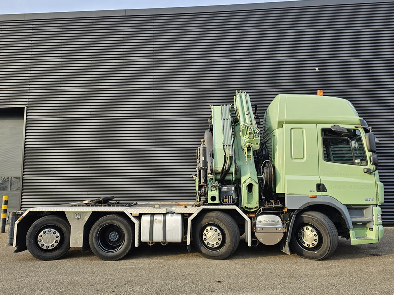 وحدة جر DAF CF 85.410 / 8x2 / HIAB 70TM + JIB / KRAN / CRANE: صورة 8