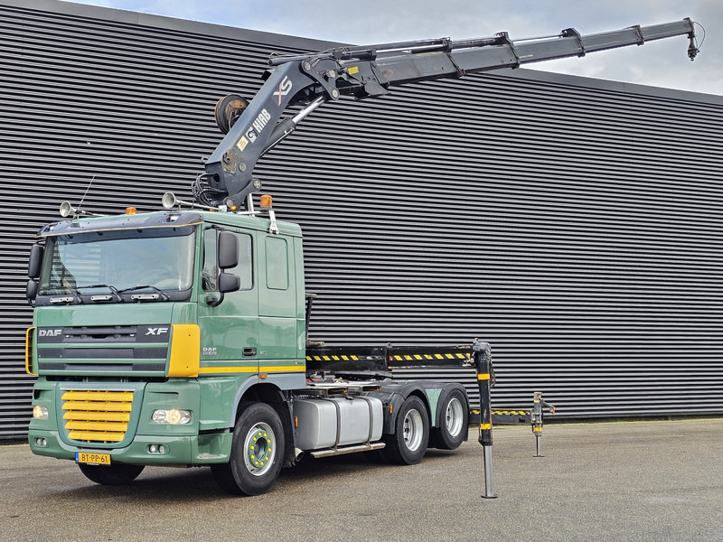 DAF XF 105.460 6X2 / HIAB 37 t/m CRANE / KRAN - شاحنة كرين: صورة 1 DAF XF 105.460 6X2 / HIAB 37 t/m CRANE / KRAN - شاحنة كرين: صورة 1