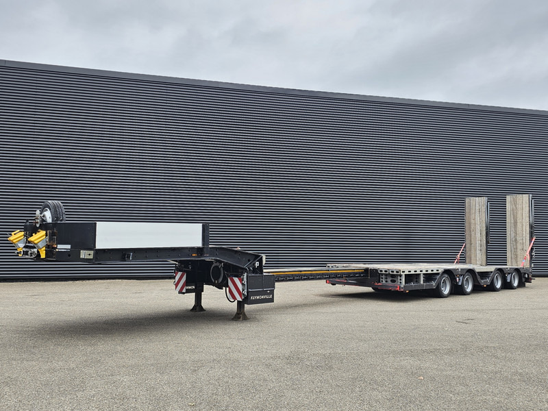 Faymonville MULTIMAX - EXTENDABLE / HYDR RAMP / WHEEL WELL / RADMULDEN - عربة منخفضة مسطحة نصف مقطورة: صورة 1 Faymonville MULTIMAX - EXTENDABLE / HYDR RAMP / WHEEL WELL / RADMULDEN - عربة منخفضة مسطحة نصف مقطورة: صورة 1