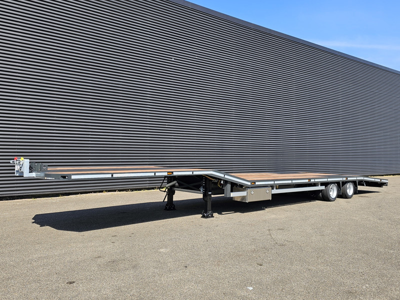 Jumbo OPRIJ / DIEPLADER / AUTO / CARAVAN TRANSPORT / NIEUW ! - عربة منخفضة مسطحة نصف مقطورة: صورة 1 Jumbo OPRIJ / DIEPLADER / AUTO / CARAVAN TRANSPORT / NIEUW ! - عربة منخفضة مسطحة نصف مقطورة: صورة 1
