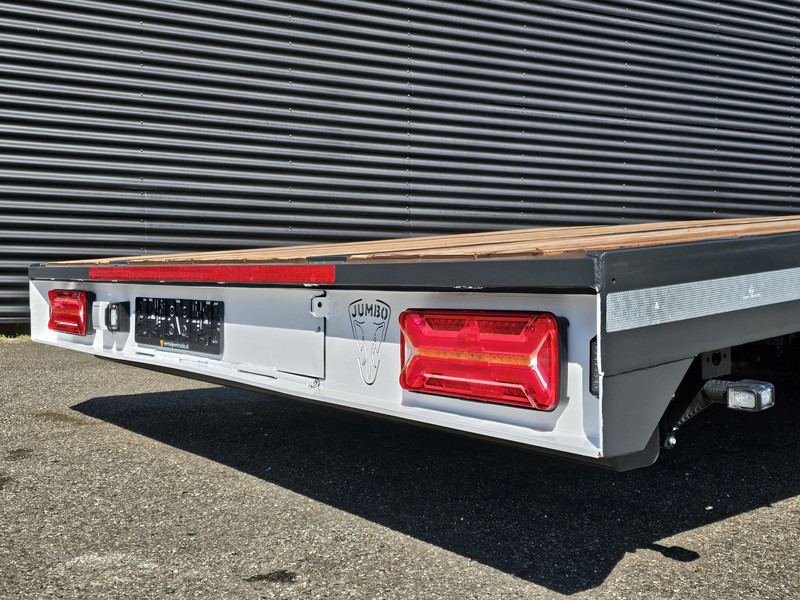 عربة منخفضة مسطحة نصف مقطورة Jumbo OPRIJ / DIEPLADER / AUTO / CARAVAN TRANSPORT / NIEUW !: صورة 6