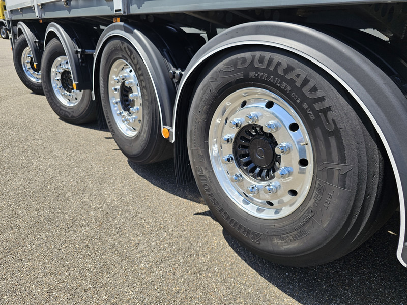 Kwb JKB KRAAN / 2 x STEERING + 2 X LIFT AXLE - نصف مقطورة مسطحة: صورة 4 Kwb JKB KRAAN / 2 x STEERING + 2 X LIFT AXLE - نصف مقطورة مسطحة: صورة 4