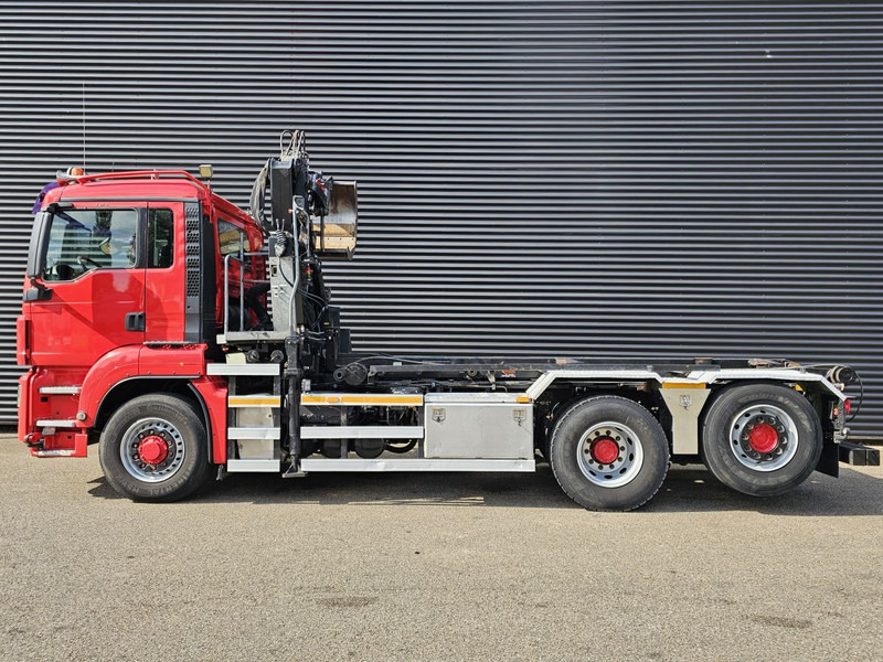 شاحنة - نظام الكابلات, شاحنة كرين MAN TGS 26.400 6x2 / 6x4 / HMF Z KRAAN + CONTAINERSYSTEM: صورة 17