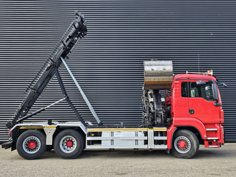 MAN TGS 26.400 / 6x4H-2 / HMF Z KRAAN + CONTAINERSYSTEM - شاحنة - نظام الكابلات, شاحنة كرين: صورة 5 MAN TGS 26.400 / 6x4H-2 / HMF Z KRAAN + CONTAINERSYSTEM - شاحنة - نظام الكابلات, شاحنة كرين: صورة 5