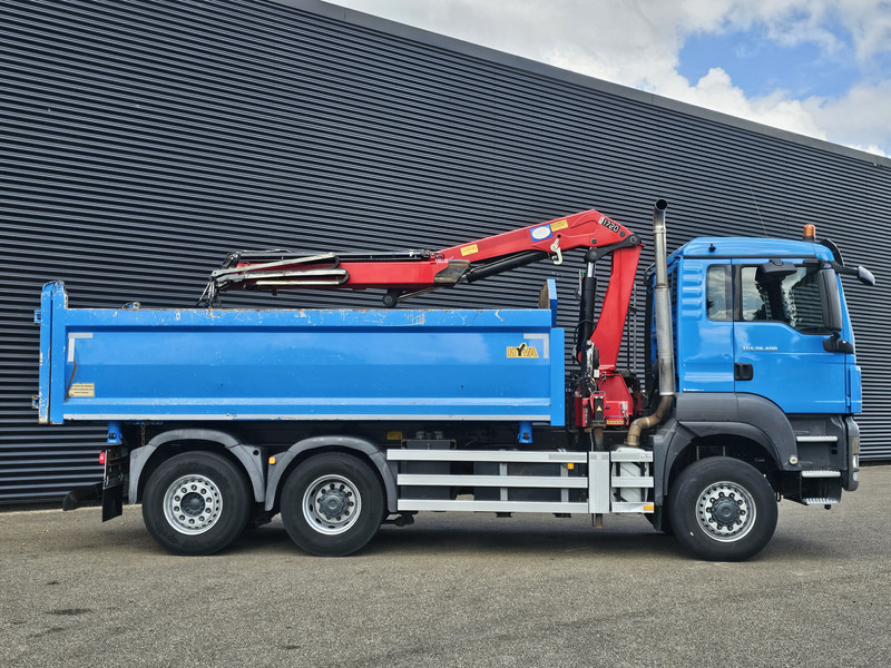 MAN TGS 28.400 6X4-4 BL / CRANE + 2 SIDE TIPPER MAN TGS 28.400 6X4-4 BL / CRANE + 2 SIDE TIPPER: صورة 10