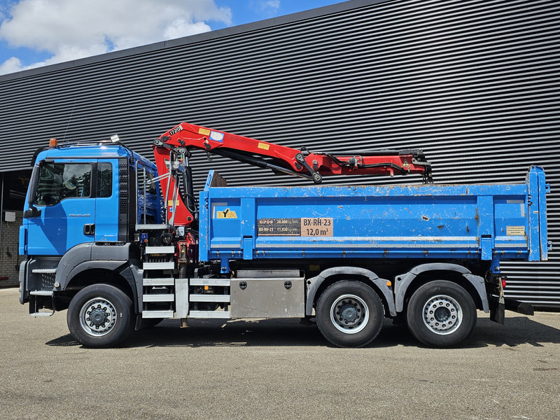 MAN TGS 28.400 6X4-4 BL / CRANE + 2 SIDE TIPPER MAN TGS 28.400 6X4-4 BL / CRANE + 2 SIDE TIPPER: صورة 9
