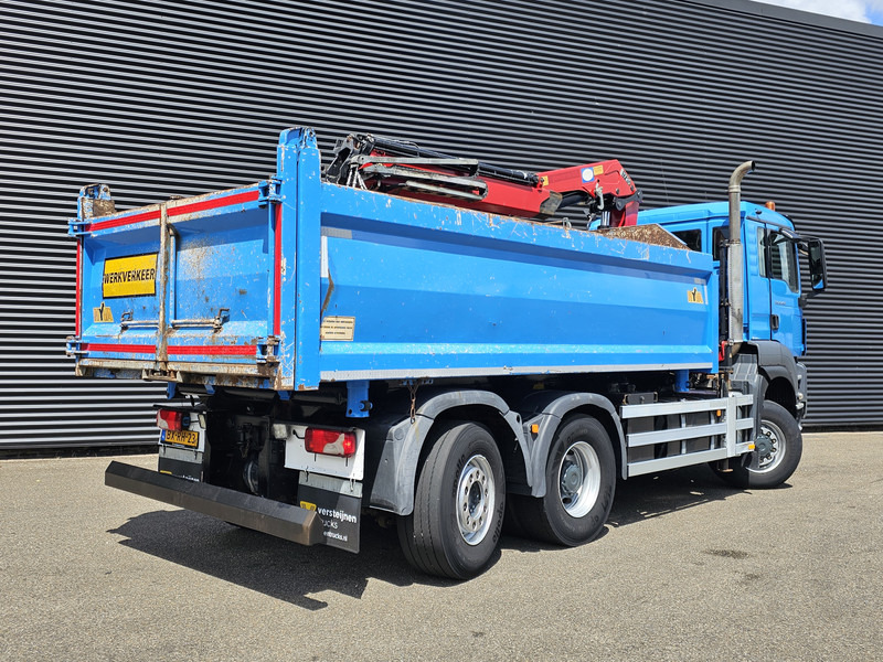 MAN TGS 28.400 6X4-4 BL / CRANE + 2 SIDE TIPPER MAN TGS 28.400 6X4-4 BL / CRANE + 2 SIDE TIPPER: صورة 7