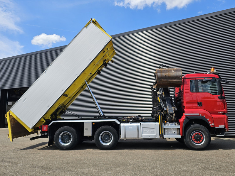 MAN TGS 33.480 6x6 / PALFINGER Z CRANE / 2 SIDE TIPPER MAN TGS 33.480 6x6 / PALFINGER Z CRANE / 2 SIDE TIPPER: صورة 8