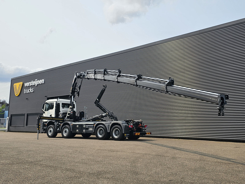 MAN TGS 35.470 8X4 BB / HIAB CRANE + HOOKLIFT - شاحنة ذات خطاف, شاحنة كرين: صورة 4 MAN TGS 35.470 8X4 BB / HIAB CRANE + HOOKLIFT - شاحنة ذات خطاف, شاحنة كرين: صورة 4