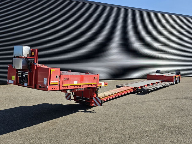 MEUSBURGER MPG-2 / AGRI / REMOVABLE NECK / EXTENDABLE - عربة منخفضة مسطحة نصف مقطورة: صورة 1 MEUSBURGER MPG-2 / AGRI / REMOVABLE NECK / EXTENDABLE - عربة منخفضة مسطحة نصف مقطورة: صورة 1