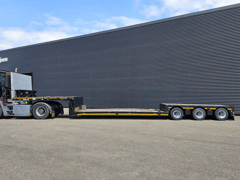 MEUSBURGER MPG 3 / LOW BED / EXTENDABLE / 3 x STEERING AXLE - عربة منخفضة مسطحة نصف مقطورة: صورة 4 MEUSBURGER MPG 3 / LOW BED / EXTENDABLE / 3 x STEERING AXLE - عربة منخفضة مسطحة نصف مقطورة: صورة 4