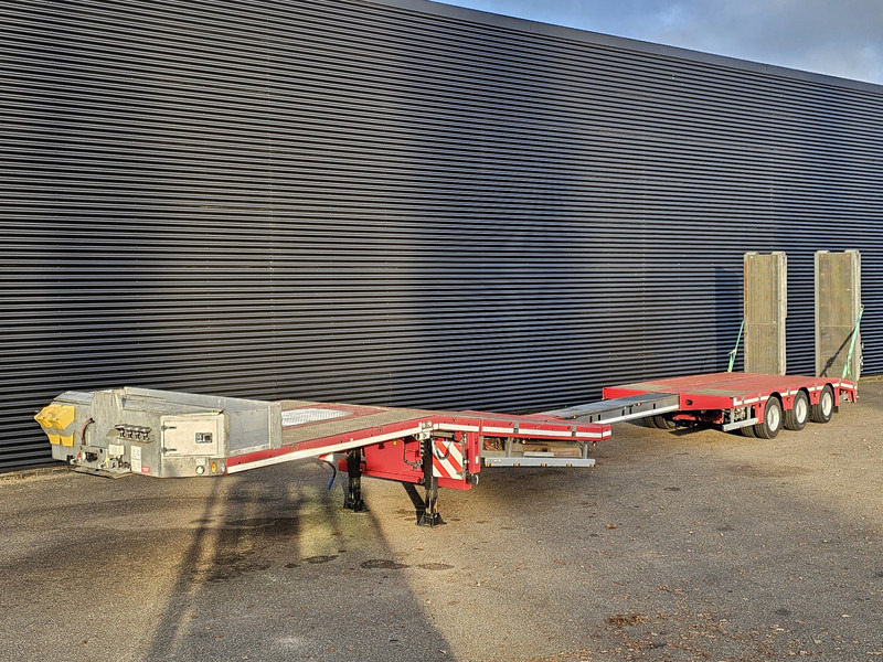 Max Trailer MAX 110-Z-3BA-9.30-U / RAMPEN / HEFBED / UITSCHUIFBAAR - عربة منخفضة مسطحة نصف مقطورة: صورة 1 Max Trailer MAX 110-Z-3BA-9.30-U / RAMPEN / HEFBED / UITSCHUIFBAAR - عربة منخفضة مسطحة نصف مقطورة: صورة 1