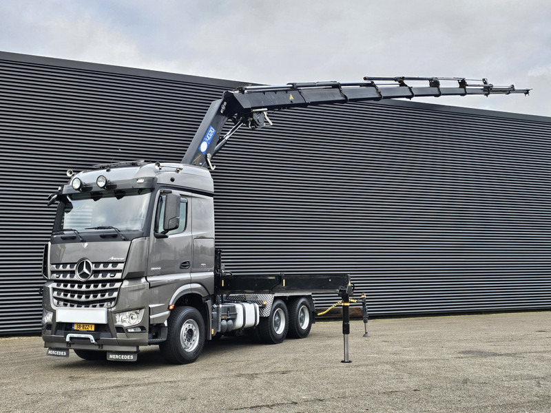Mercedes-Benz Arocs 2658 6x4 / HMF 40 t/m - 21.3 mtr / WINCH - وحدة جر: صورة 1 Mercedes-Benz Arocs 2658 6x4 / HMF 40 t/m - 21.3 mtr / WINCH - وحدة جر: صورة 1