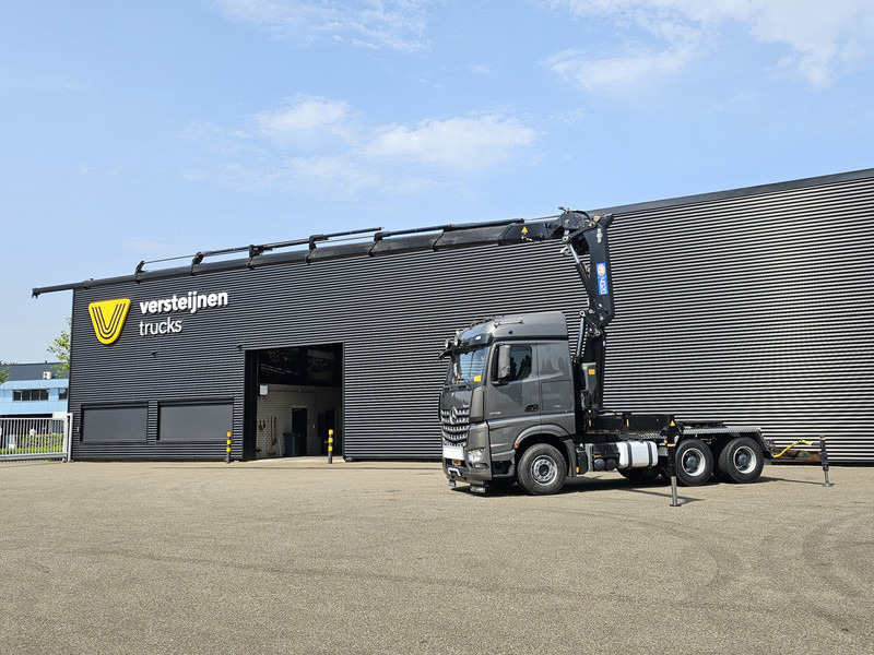 وحدة جر Mercedes-Benz Arocs 2658 6x4 / HMF 40 t/m - 21.3 mtr / WINCH: صورة 6