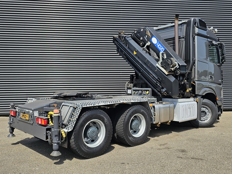وحدة جر Mercedes-Benz Arocs 2658 6x4 / HMF 40 t/m - 21.3 mtr / WINCH: صورة 8