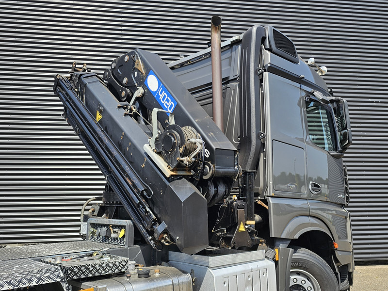 وحدة جر Mercedes-Benz Arocs 2658 6x4 / HMF 40 t/m - 21.3 mtr / WINCH: صورة 9