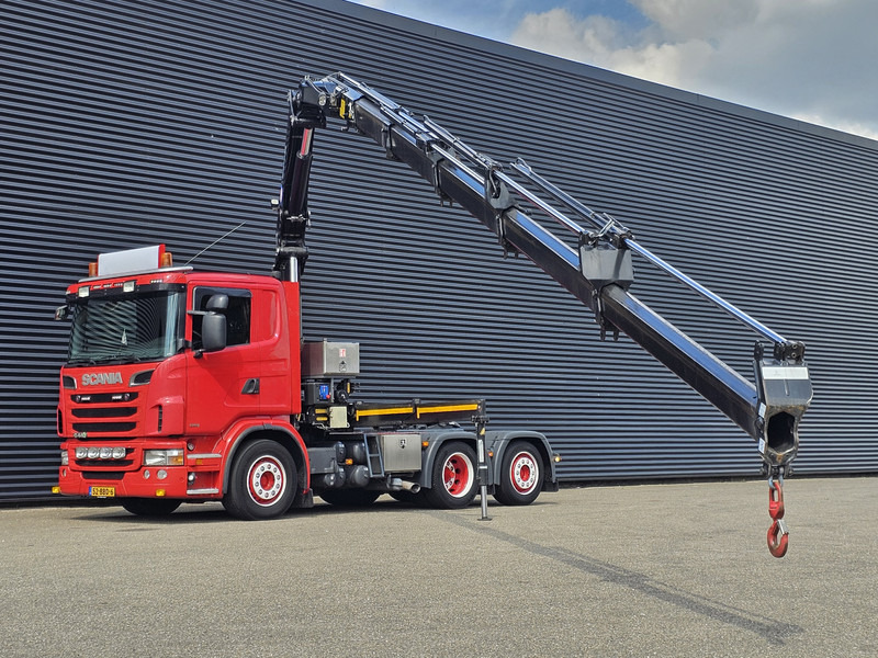 Scania G 440 A 6X2*4 / HMF 24 t/m CRANE / KRAN - وحدة جر: صورة 4 Scania G 440 A 6X2*4 / HMF 24 t/m CRANE / KRAN - وحدة جر: صورة 4