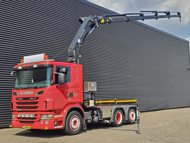 Scania G 440 A 6X2*4 / HMF 24 t/m CRANE / KRAN - وحدة جر: صورة 1 Scania G 440 A 6X2*4 / HMF 24 t/m CRANE / KRAN - وحدة جر: صورة 1