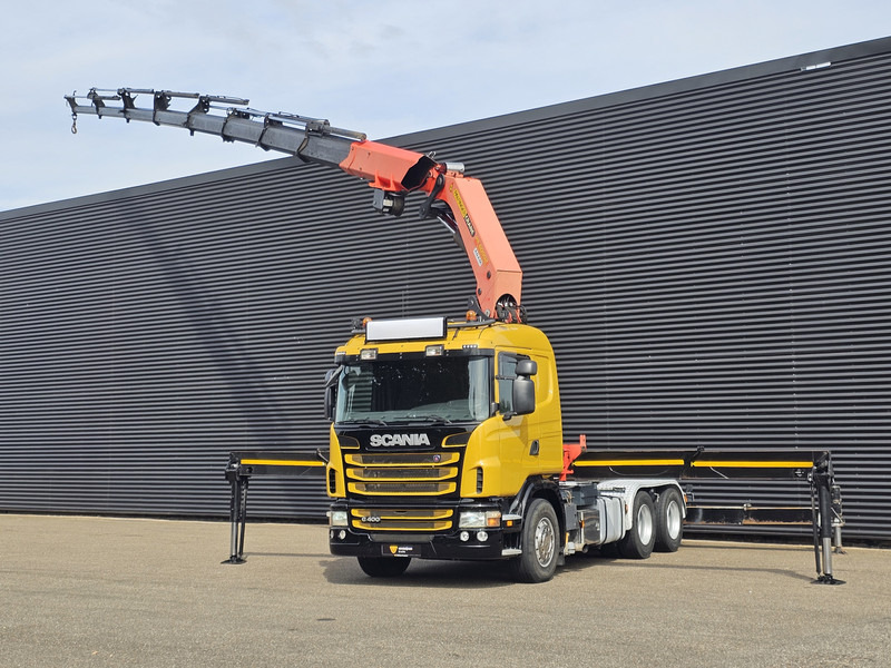 Scania G400 6x2 / PALFINGER PK 60002 / WINCH / BALLAST - شاحنة كرين: صورة 3 Scania G400 6x2 / PALFINGER PK 60002 / WINCH / BALLAST - شاحنة كرين: صورة 3