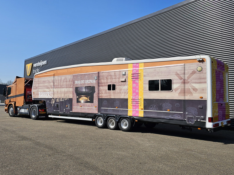 Scania P 280 + trailer - 2 X SLIDE OUT / CAMPER / WOHNMOBIL - نصف مقطورة صندوق مغلق: صورة 4 Scania P 280 + trailer - 2 X SLIDE OUT / CAMPER / WOHNMOBIL - نصف مقطورة صندوق مغلق: صورة 4