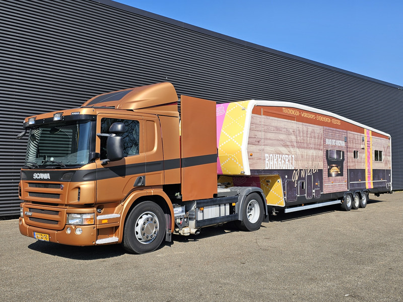 Scania P 280 + trailer - 2 X SLIDE OUT / CAMPER / WOHNMOBIL - نصف مقطورة صندوق مغلق: صورة 3 Scania P 280 + trailer - 2 X SLIDE OUT / CAMPER / WOHNMOBIL - نصف مقطورة صندوق مغلق: صورة 3