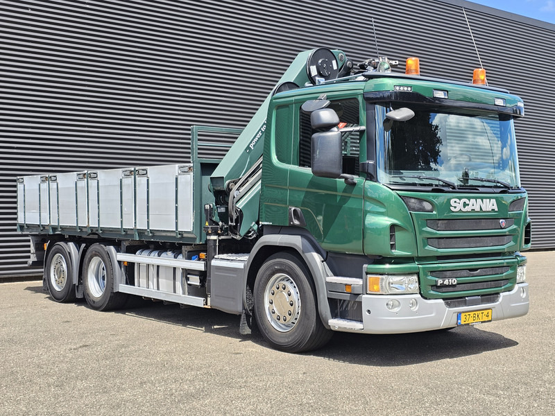 Scania P410 / 6X2-4 / 21 t/m CRANE / KRAN - شاحنات مسطحة, شاحنة كرين: صورة 4 Scania P410 / 6X2-4 / 21 t/m CRANE / KRAN - شاحنات مسطحة, شاحنة كرين: صورة 4