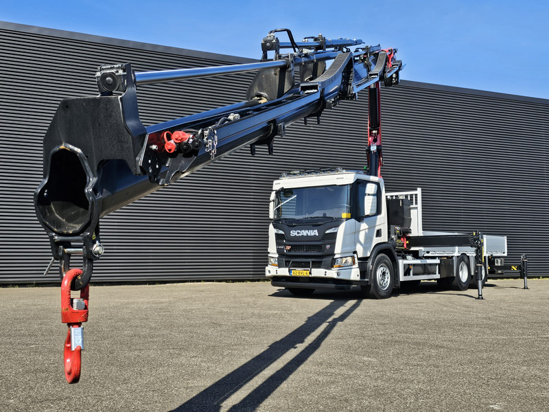 Scania P410 6x2*4 / PALFINGER 35 tm CRANE + WINCH - شاحنة كرين: صورة 5 Scania P410 6x2*4 / PALFINGER 35 tm CRANE + WINCH - شاحنة كرين: صورة 5