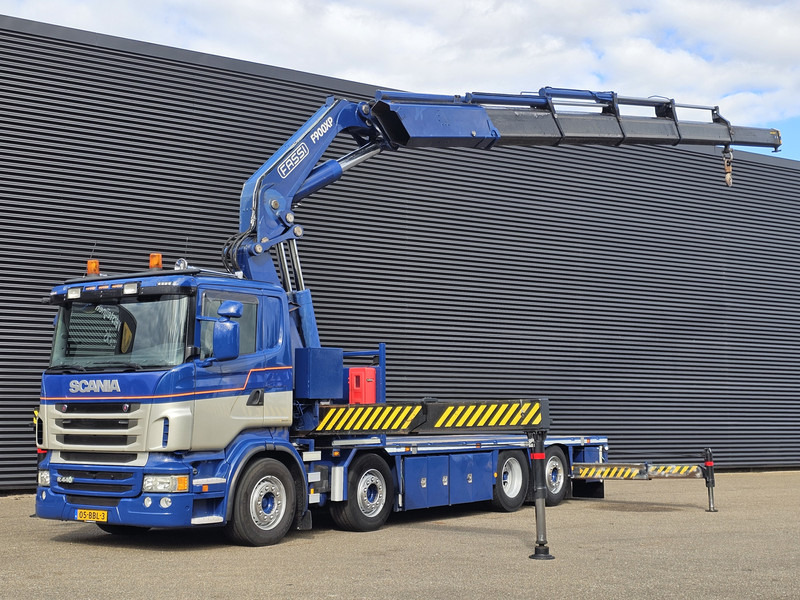 Scania R440 8x2*6 / FASSI 90 t/m CRANE / KRAN - شاحنات مسطحة, شاحنة كرين: صورة 1 Scania R440 8x2*6 / FASSI 90 t/m CRANE / KRAN - شاحنات مسطحة, شاحنة كرين: صورة 1