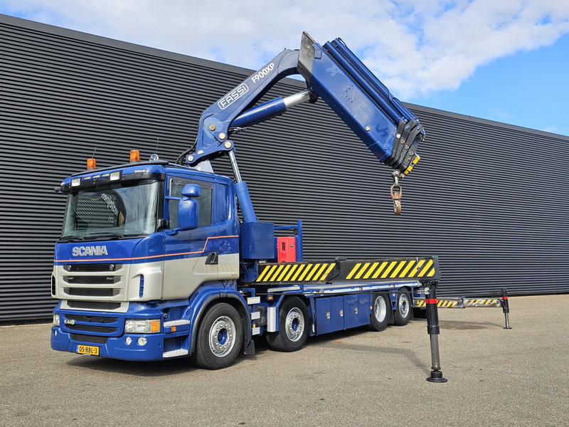 Scania R440 8x2*6 / FASSI 90 t/m CRANE / KRAN - شاحنات مسطحة, شاحنة كرين: صورة 5 Scania R440 8x2*6 / FASSI 90 t/m CRANE / KRAN - شاحنات مسطحة, شاحنة كرين: صورة 5