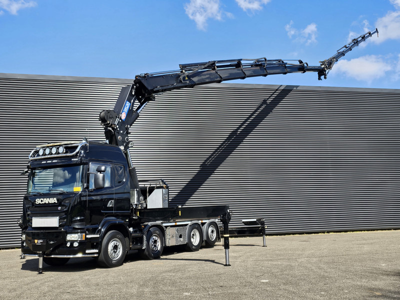 Scania R490 / 8x2 / HMF 85 TM CRANE / WINCH / JIB - وحدة جر: صورة 1 Scania R490 / 8x2 / HMF 85 TM CRANE / WINCH / JIB - وحدة جر: صورة 1