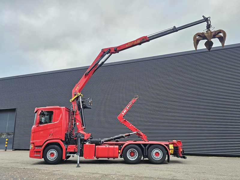 Scania R520 V8 6x2/4 / EPSILON CRANE + HOOKLIFT - شاحنة ذات خطاف, شاحنة كرين: صورة 3 Scania R520 V8 6x2/4 / EPSILON CRANE + HOOKLIFT - شاحنة ذات خطاف, شاحنة كرين: صورة 3