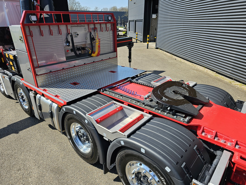 وحدة جر Scania R590 8x2*6 HMF 9520 + JiB + WINCH / TRACTOR /: صورة 12