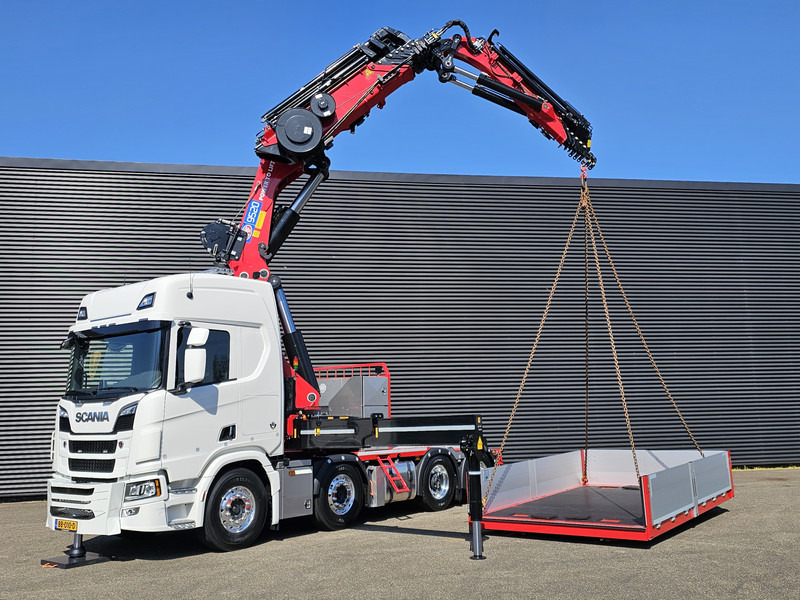 Scania R590 8x2*6 HMF 9520 + JiB + WINCH / TRACTOR / - شاحنة كرين: صورة 2 Scania R590 8x2*6 HMF 9520 + JiB + WINCH / TRACTOR / - شاحنة كرين: صورة 2