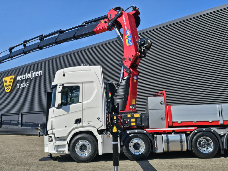 وحدة جر Scania R590 8x2*6 HMF 9520 + JiB + WINCH / TRACTOR /: صورة 20