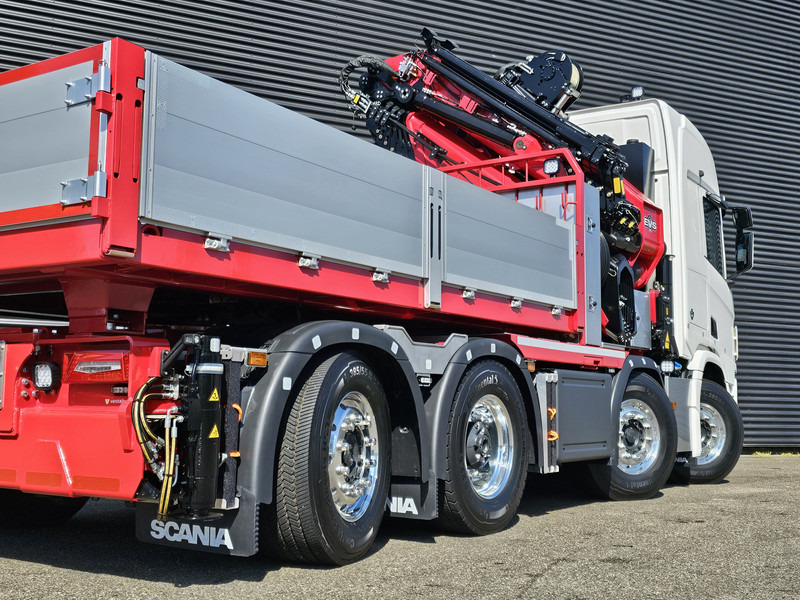وحدة جر Scania R590 8x2*6 HMF 9520 + JiB + WINCH / TRACTOR /: صورة 15