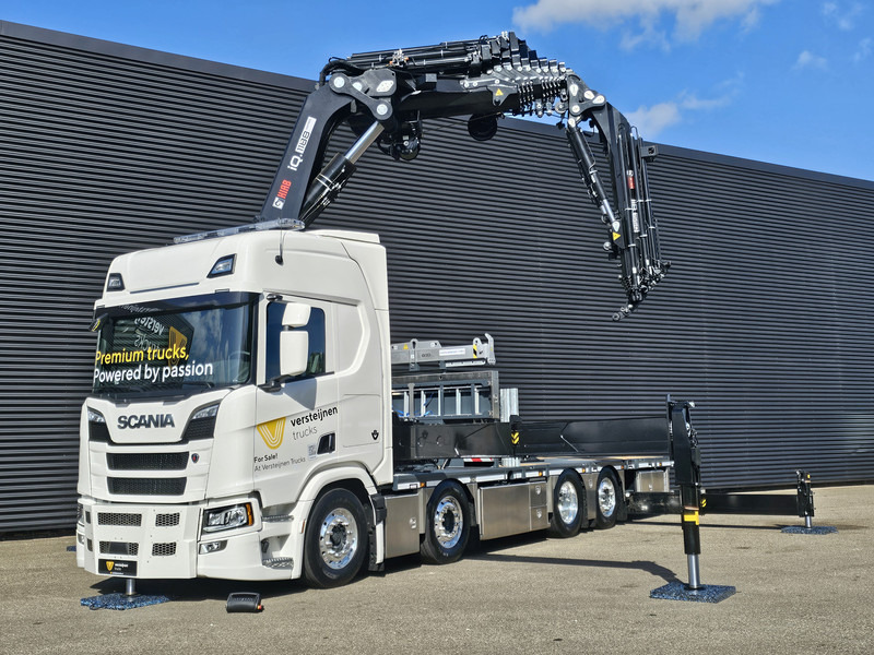 Scania R590 V8 / 8X2 / HIAB 1188 + JIB + WINCH - شاحنات مسطحة, شاحنة كرين: صورة 3 Scania R590 V8 / 8X2 / HIAB 1188 + JIB + WINCH - شاحنات مسطحة, شاحنة كرين: صورة 3