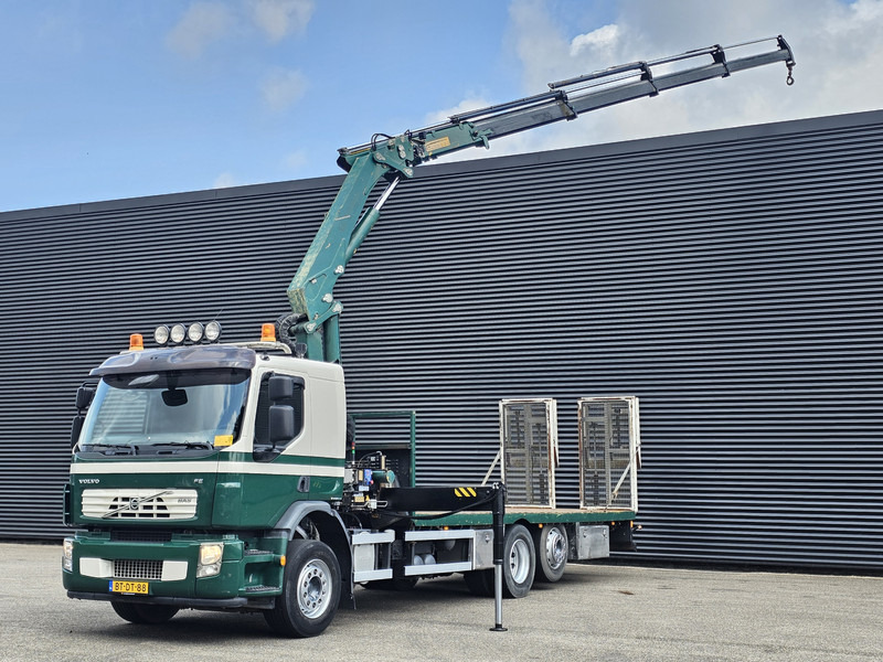 Volvo FE 320 6X2R / 22 t/m KRAN / CRANE / OPRIJ / MACHINE TRANSPORT - شاحنة سحب: صورة 1 Volvo FE 320 6X2R / 22 t/m KRAN / CRANE / OPRIJ / MACHINE TRANSPORT - شاحنة سحب: صورة 1